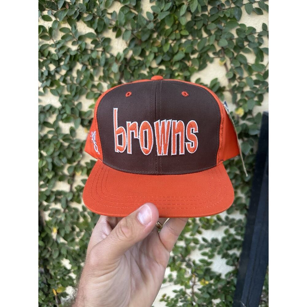 Vintage NWTS ANNCO Cleveland Browns Youth Snapback Hat